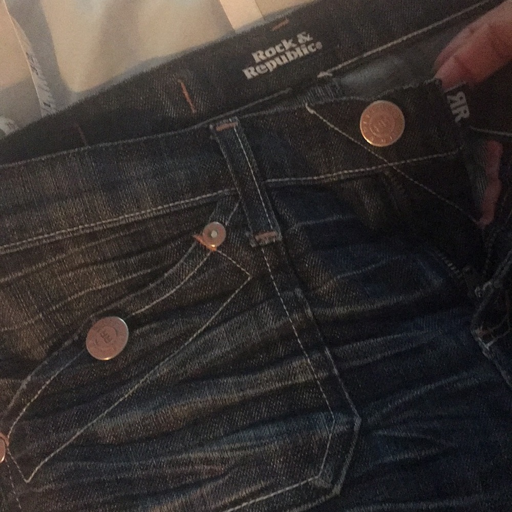 Carmen Electra pink/white stitch Rock & Republic